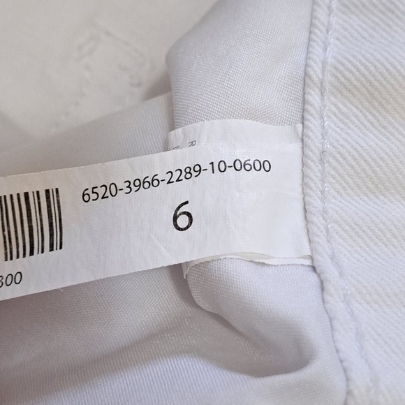 Aeropostle 90's Baggy Short White Denim Shorts Size 6 Distressed Jean Shorts - Picture 8 of 11